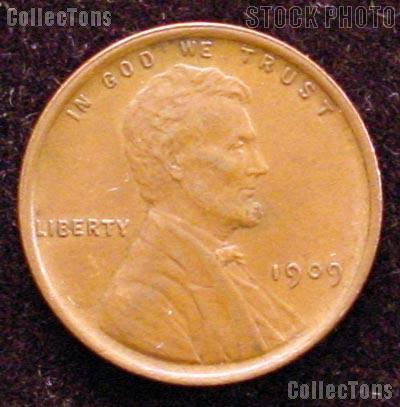 1909 Wheat Penny Lincoln Wheat Cent Circulated G-4 or Better