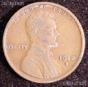 1912-S Wheat Penny Lincoln Wheat Cent Circulated G-4 or Better RARE DATE