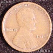 1914-S Wheat Penny Lincoln Wheat Cent Circulated G-4 or Better RARE DATE