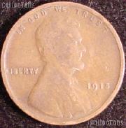 1915 Wheat Penny Lincoln Wheat Cent Circulated G-4 or Better