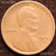 1915-D Wheat Penny Lincoln Wheat Cent Circulated G-4 or Better