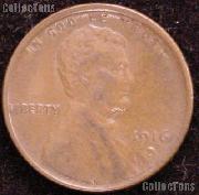 1916-D Wheat Penny Lincoln Wheat Cent Circulated G-4 or Better