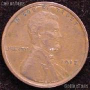 1917 Wheat Penny Lincoln Wheat Cent Circulated G-4 or Better