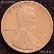 1919 Wheat Penny Lincoln Wheat Cent Circulated G-4 or Better