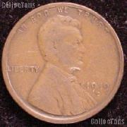 1919-D Wheat Penny Lincoln Wheat Cent Circulated G-4 or Better