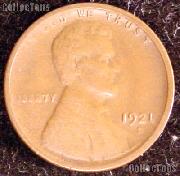 1921-S Wheat Penny Lincoln Wheat Cent Circulated G-4 or Better