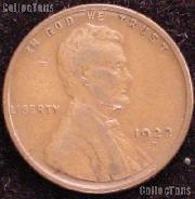 1922-D Wheat Penny Lincoln Wheat Cent Circulated G-4 or Better RARE DATE