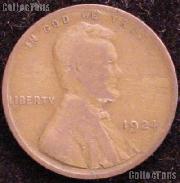 1924 Wheat Penny Lincoln Wheat Cent Circulated G-4 or Better