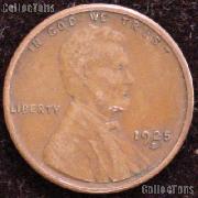 1925-S Wheat Penny Lincoln Wheat Cent Circulated G-4 or Better
