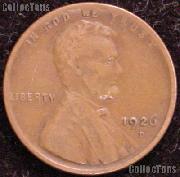 1926-D Wheat Penny Lincoln Wheat Cent Circulated G-4 or Better