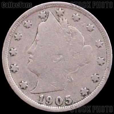 1905 Liberty Head V Nickel G-4 or Better