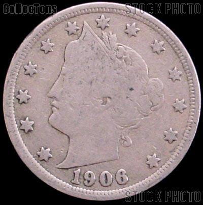 1906 Liberty Head V Nickel G-4 or Better