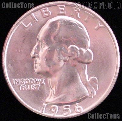 1956 Washington Silver Quarter Gem BU (Brilliant Uncirculated)