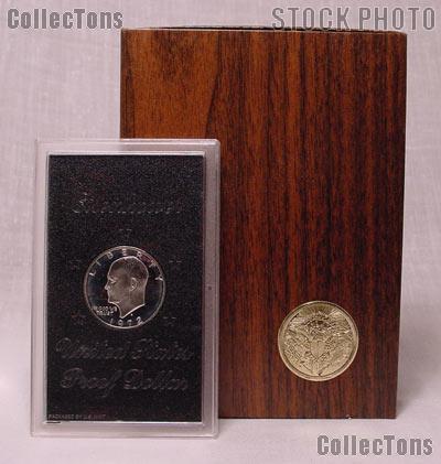 1972-S BROWN IKE SILVER DOLLAR * Proof in Box