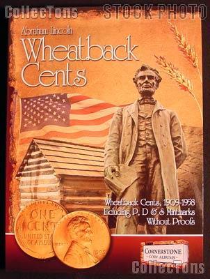 Wheatback Cents Album by Cornerstone 1909-1958 P D & S
