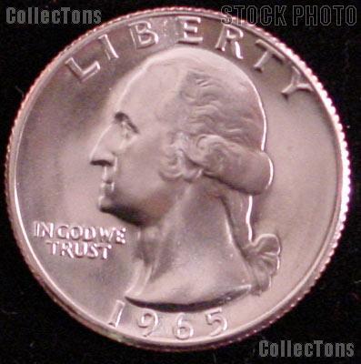 1965 SMS Washington Quarter Gem BU Brilliant Uncirculated Special Mint Set