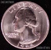 1966 Washington Quarter Gem BU (Brilliant Uncirculated)