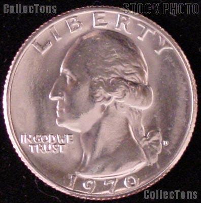 1970-D Washington Quarter Gem BU (Brilliant Uncirculated)