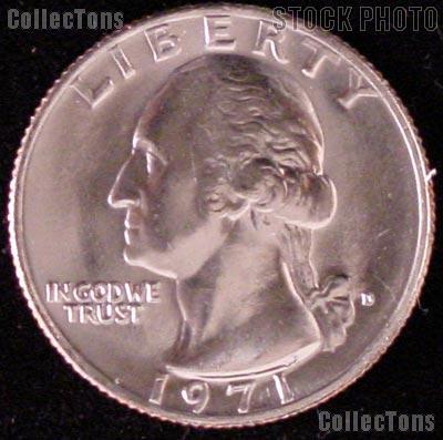 1971-D Washington Quarter Gem BU (Brilliant Uncirculated)