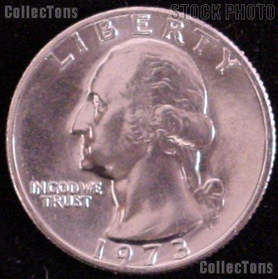 1973 Washington Quarter Gem BU (Brilliant Uncirculated)