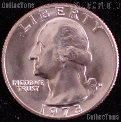 1973-D Washington Quarter Gem BU (Brilliant Uncirculated)