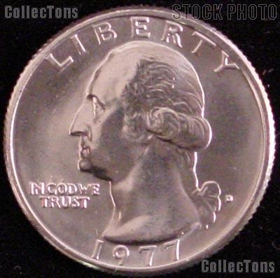 1977-D Washington Quarter Gem BU (Brilliant Uncirculated)