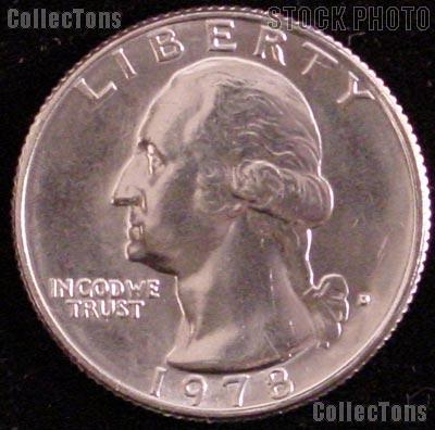 1978-D Washington Quarter Gem BU (Brilliant Uncirculated)