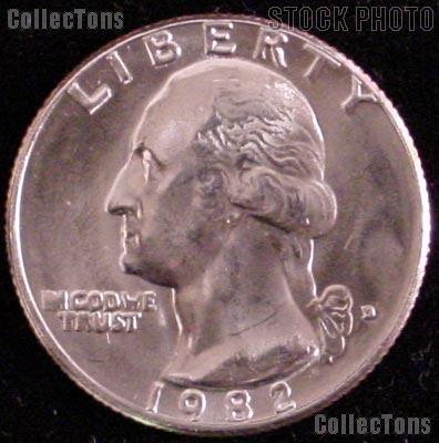 1982-D Washington Quarter Gem BU (Brilliant Uncirculated)