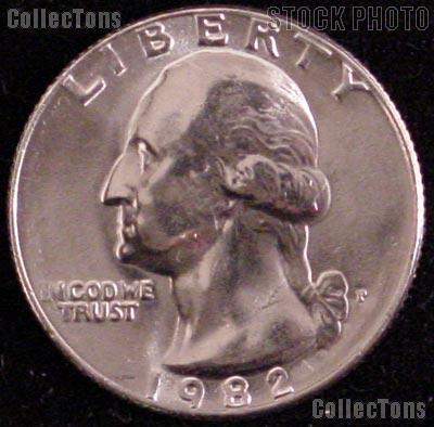 1982-P Washington Quarter Gem BU (Brilliant Uncirculated)