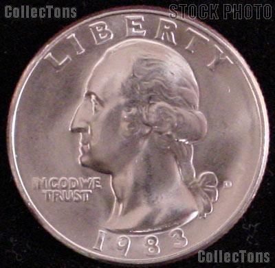 1983-D Washington Quarter Gem BU (Brilliant Uncirculated)