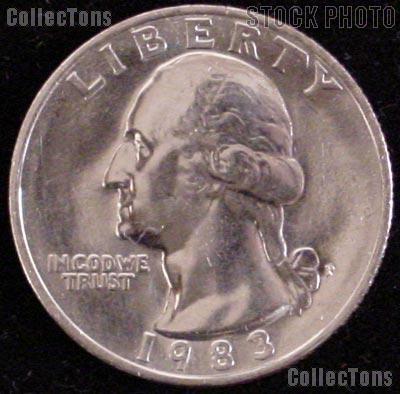 1983-P Washington Quarter Gem BU (Brilliant Uncirculated)