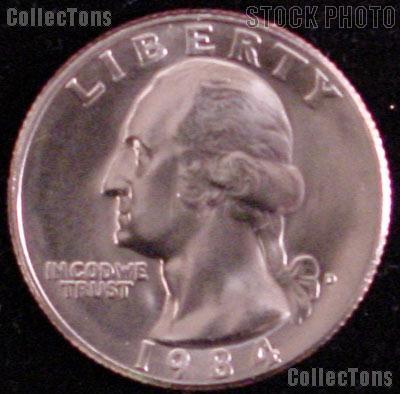 1984-D Washington Quarter Gem BU (Brilliant Uncirculated)