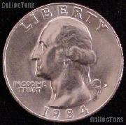 1984-P Washington Quarter Gem BU (Brilliant Uncirculated)