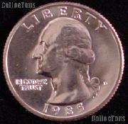 1985-D Washington Quarter Gem BU (Brilliant Uncirculated)