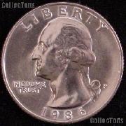 1986-P Washington Quarter Gem BU (Brilliant Uncirculated)