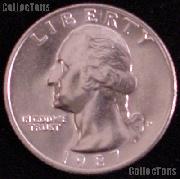 1987-P Washington Quarter Gem BU (Brilliant Uncirculated)