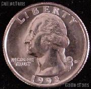 1992-D Washington Quarter Gem BU (Brilliant Uncirculated)