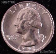 1992-P Washington Quarter Gem BU (Brilliant Uncirculated)