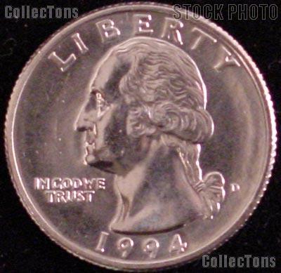 1994-D Washington Quarter Gem BU (Brilliant Uncirculated)