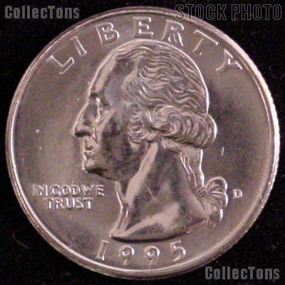 1995-D Washington Quarter Gem BU (Brilliant Uncirculated)