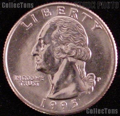 1995-P Washington Quarter Gem BU (Brilliant Uncirculated)