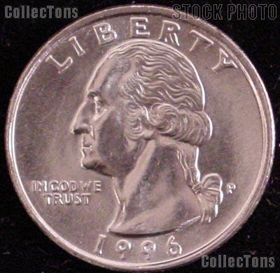 1996-P Washington Quarter Gem BU (Brilliant Uncirculated)