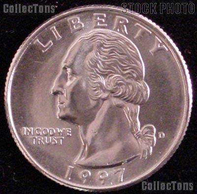 1997-D Washington Quarter Gem BU (Brilliant Uncirculated)