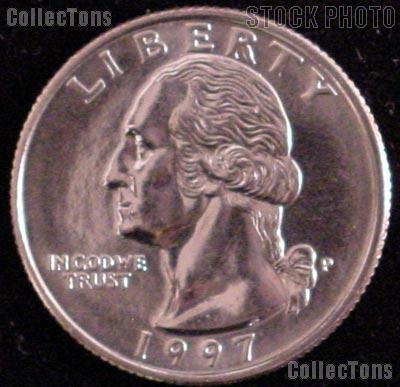 1997-P Washington Quarter Gem BU (Brilliant Uncirculated)