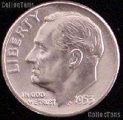 1953-S Roosevelt Silver Dime Gem BU (Brilliant Uncirculated)