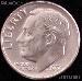 1954-D Roosevelt Silver Dime Gem BU (Brilliant Uncirculated)