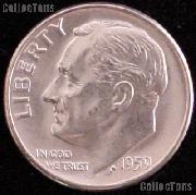 1959 Roosevelt Silver Dime Gem BU (Brilliant Uncirculated)