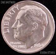 1964-D Roosevelt Silver Dime Gem BU (Brilliant Uncirculated)