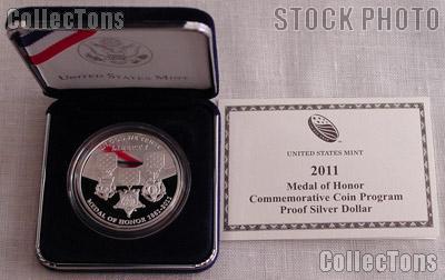 2011-P Medal of Honor Commemorative Proof Silver Dollar