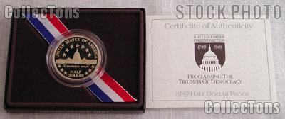 1989-S Congressional Commemorative Proof Half Dollar